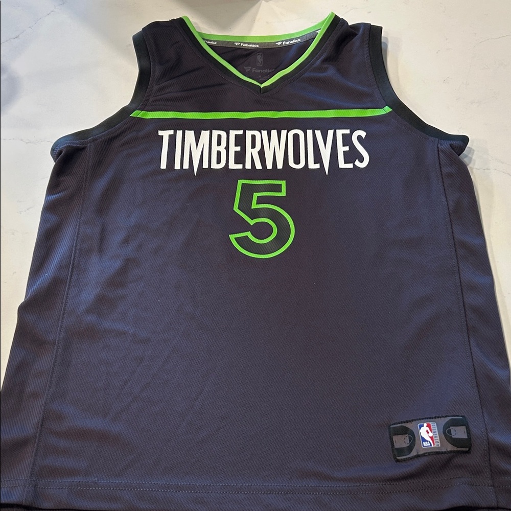 Anthony Edwards Timberwolves Jersey youth medium